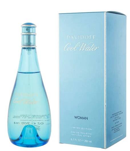 Davidoff Cool Water for Women EDT 200 ml W - Profi-Parfemy.cz