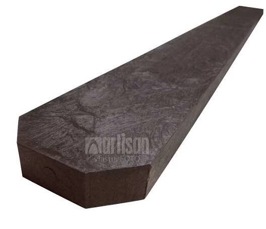 Plastové plotovky Transform tříhranné 78x21x600, hnědé - recyklát od 55 Kč - Heureka.cz