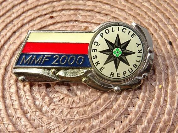 Odznak MMF 2000 - Policie české republiky - od kačky
