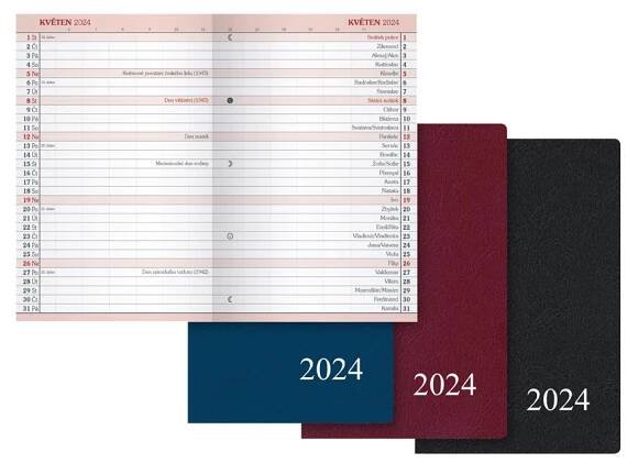 Diář 2024 M104/PVC měsíční | MFP paper s.r.o.
