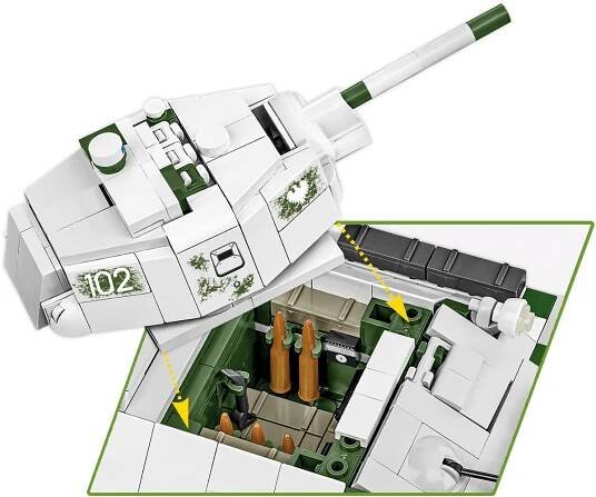 Stavebnice WW II T-34/76 mod. 1941/42 (1:28) [Cobi]