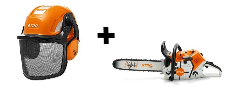 STIHL Dětská sada přilba + pila