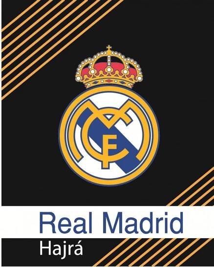 Javoli Deka fleecová FC Real Madrid 120 x 150 cm - CTL79810B - darekvakci.cz
