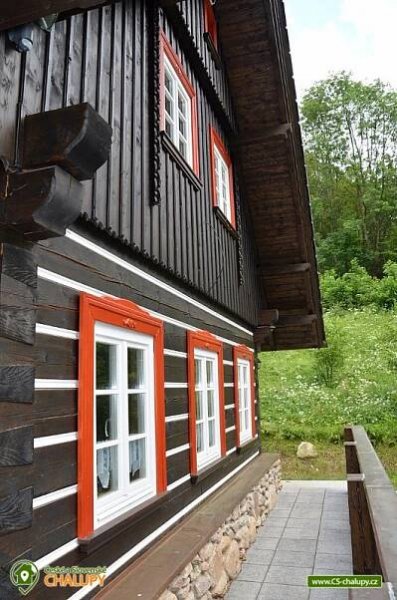 Roubenka Šípková - Černý Důl - Chalupy Roubal (5C-018): CS chalupy, pronájem chaty a chalupy