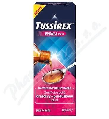 Tussirex sirup na kašel 120ml