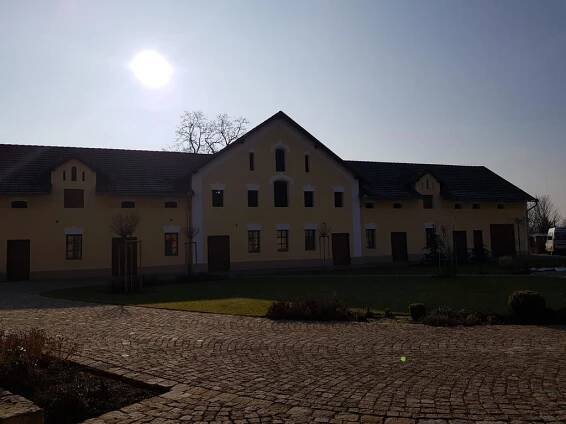 Budova, kde se penzion nachází