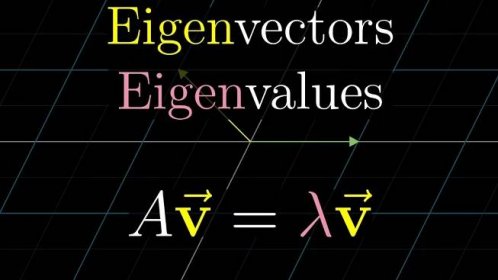 Eigenvectors and eigenvalues