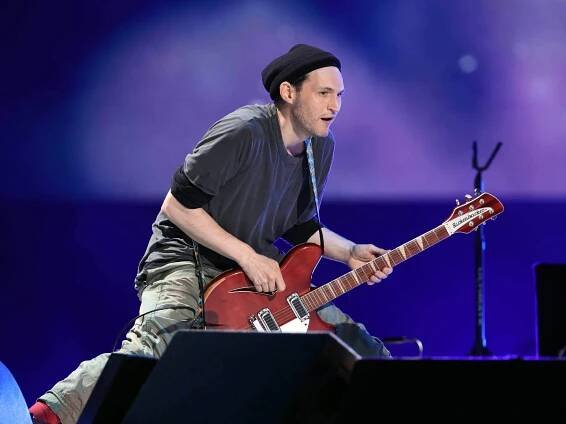 Josh Klinghoffer performs onstage