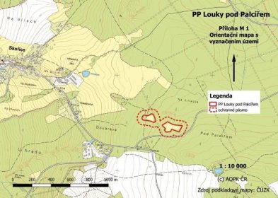 Vyhlášení přírodní památky Louky pod Palcířem - Zprávy z Mníšku