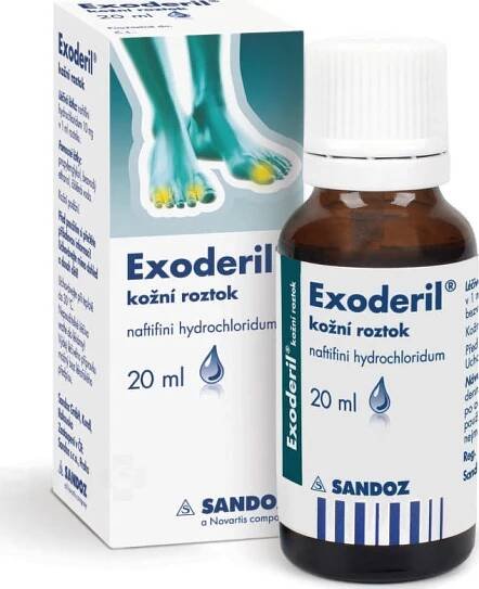 Sandoz Exoderil kožní roztok