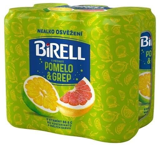 Birell Pomelo & grep nealkoholický 6×0,5 l plech