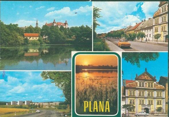11D1562 Pohlednice- Planá, město ,okres Tachov | Aukro