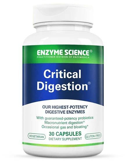Critical Digestion - 30 Capsules | Enzyme Science