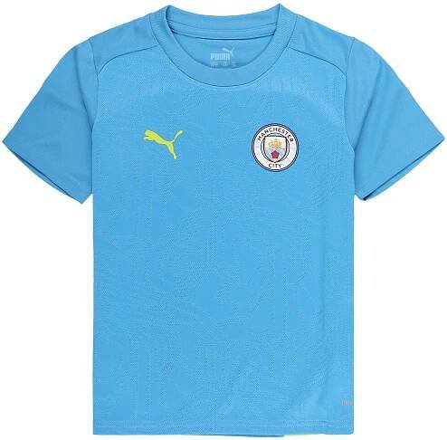 Manchester City PUMA Training Jersey - Blue - Kids, , rebel_hi-res