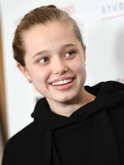 Shiloh Jolie-Pitt attends the Los Angeles premiere of MSNBC Films' 