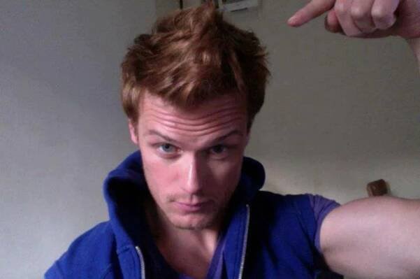 Let me introduce you to Sam Heughan playing Jamie Fraser in Outlander