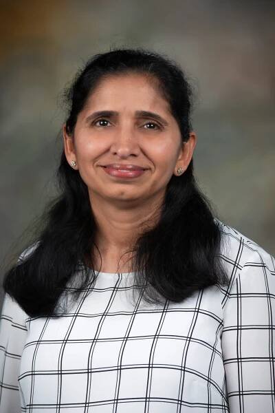Headshot of Geetha Thangiah taken on November 07, 2022.