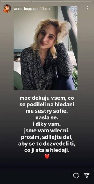 Sofie Höppnerová (20): Zvrat v pátrání po dceři Jirešové!