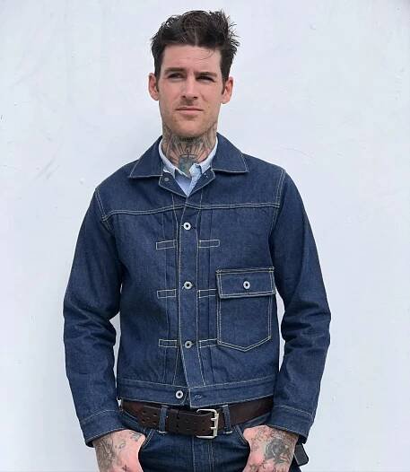 We’re pleased to announce the Brander Jacket. This is our first period perfect denim release and it won’t disappoint. The Brander pays tribute to the early single pocket  Type 1 style jackets of the 30’s. They are cut and sewn in ou