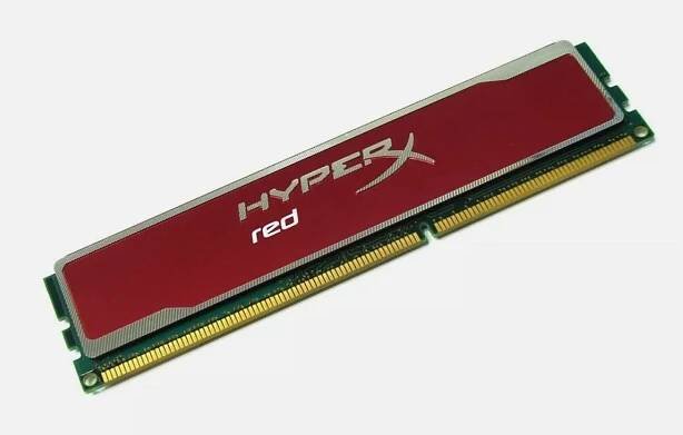 4GB 1Rx8 PC3 UDIMM DDR3 1333 MHz HyperX Red