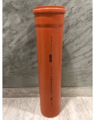 KG venkovní odpadní kanalizační trubka s hrdlem SN 4 KGEM 125x500mm