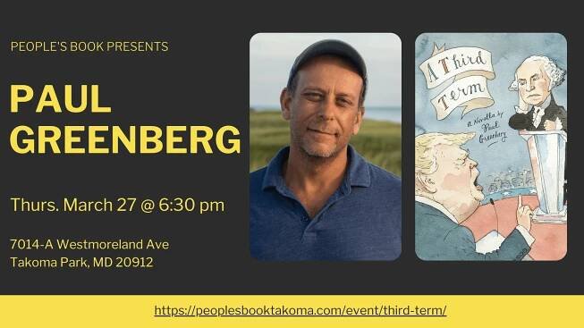 Paul Greenberg for A Third Term – People's Book