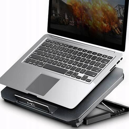 Regulovatelná chladicí podložka STRADO pod notebook 12-17″ protiskluzová EAN (GTIN) 5907378742738