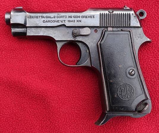 Pistole Beretta M1934 - Sběratelské zbraně