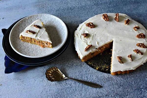Zdravý mrkvový koláč low carb