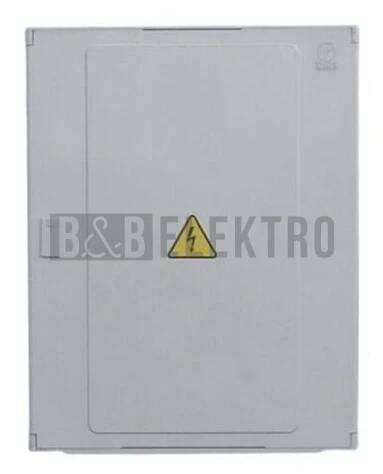Elektroměrová rozvodnice ER212/NVP7P-C/63-QM+FV pro fotovoltaiku s vypínačem dvoutarifní třífázový do zdi pro ČEZ, EGD (E.ON) plast DCK