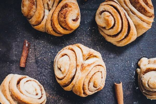 Franzbrötchen ohne Hefe