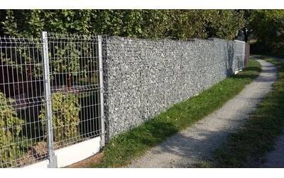 DOMYS GABIONOVÁ STĚNA 5x5 cm - výška 150 cm, tl. 30 cm od 3 851 Kč - Heureka.cz