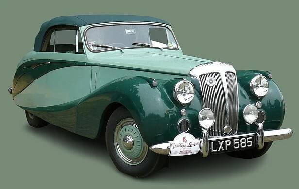 Daimler DB 18 (LXP 585) „Empress Saloon“ von Hooper (1951)