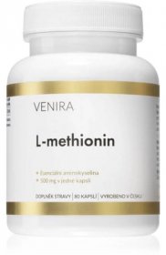 Venira L-methionin kapsle krásné vlasy, nehty a pokožka