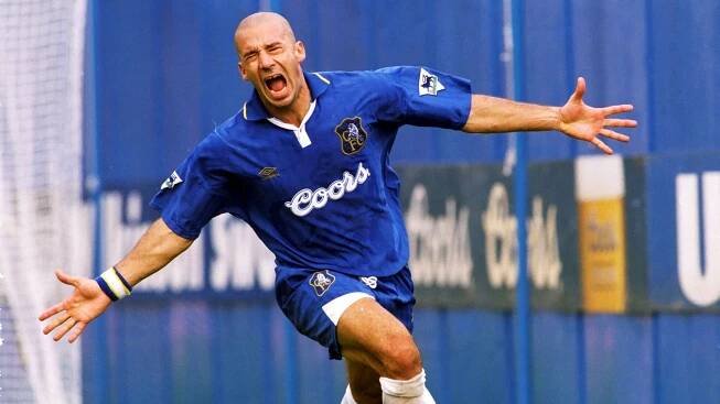 Gianluca Vialli : Chelsea’s Double Threat The Last Ever Player-Manager - The Beautiful Games