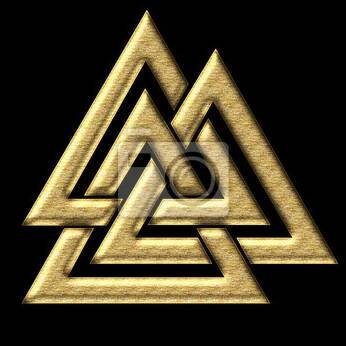 Valknut, Wotan uzel, Odin