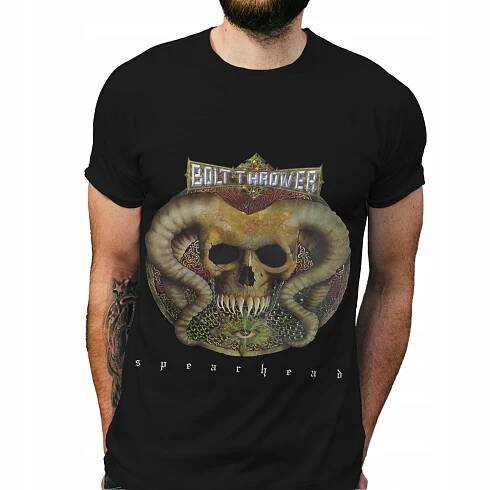 Tričko černé s s potiskem „BOLT THROWER“ Značka Riposte