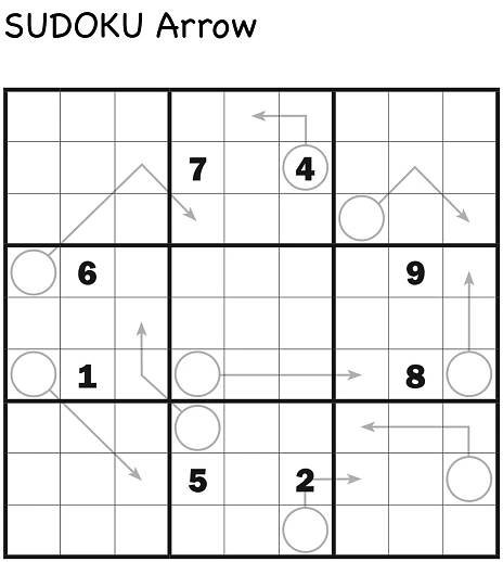 Sudoku arrow Turpress