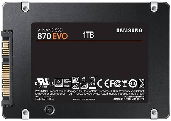 Samsung 870 EVO 1TB, MZ-77E1T0B/EU