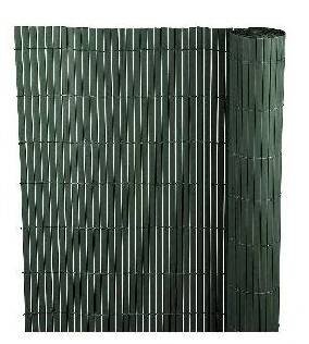 Umělý bambusový plot Ence PVC, UV, 1300g/m2, 1,0x3m, zelený