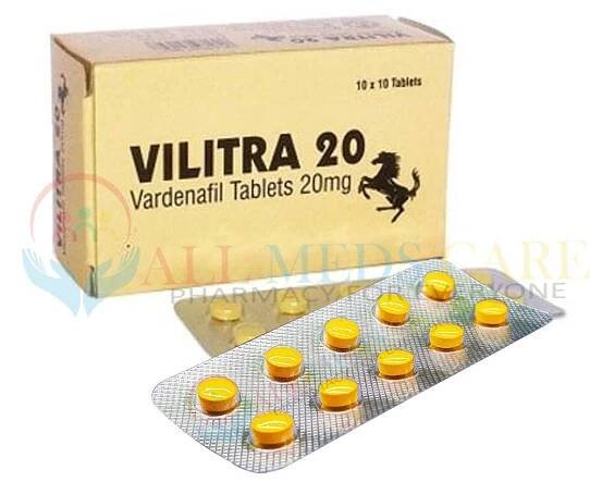 information to Vilitra 20mg ED medicine online