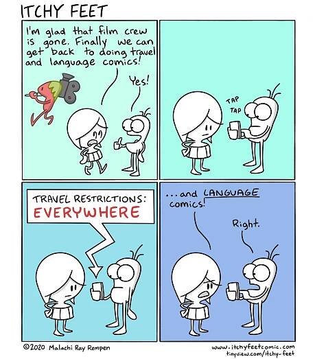 Someday I will make travel comics again...some day.