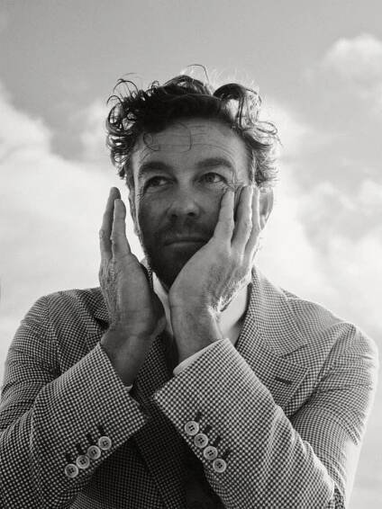 Simon Baker for Esquire Australia. Photography: Georges Antoni