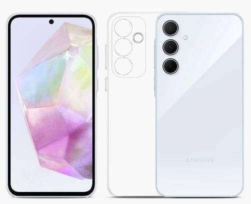 Kryt na mobil Samsung Galaxy A35 - průhledný