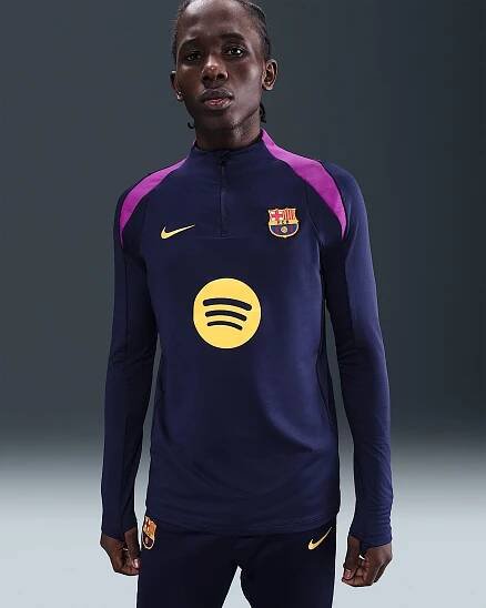Pánské fotbalové tréninkové tričko Nike Dri-FIT FC Barcelona Strike