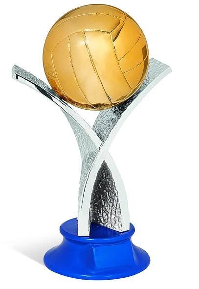Odlévaná trofej volejbal  ZLATÝ MÍČ XL
