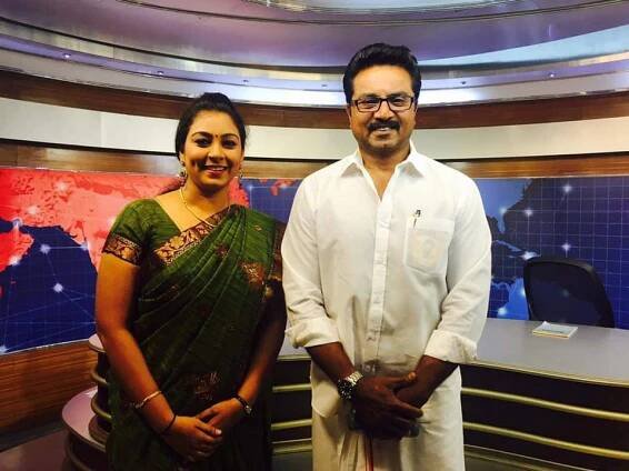 with Sarath Kumar – Ramya Duraiswamy