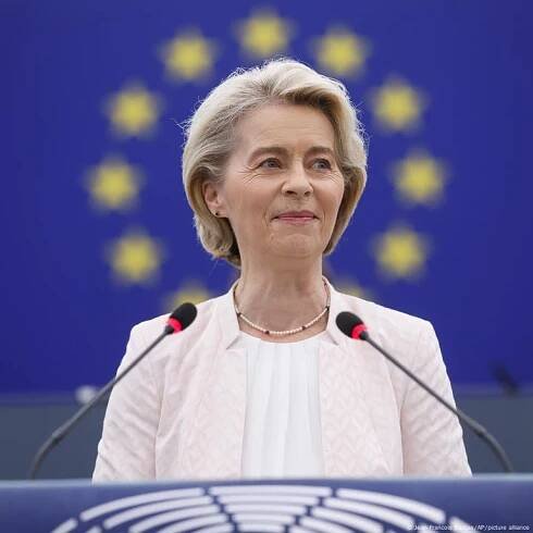 Ursula von der Leyen reelected for EU top job
