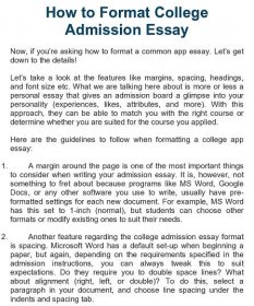 32 College Essay Format Templates & Examples - TemplateArchive