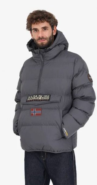 Napapijri RAINFOREST OP WI PUF DARK GREY SOLID